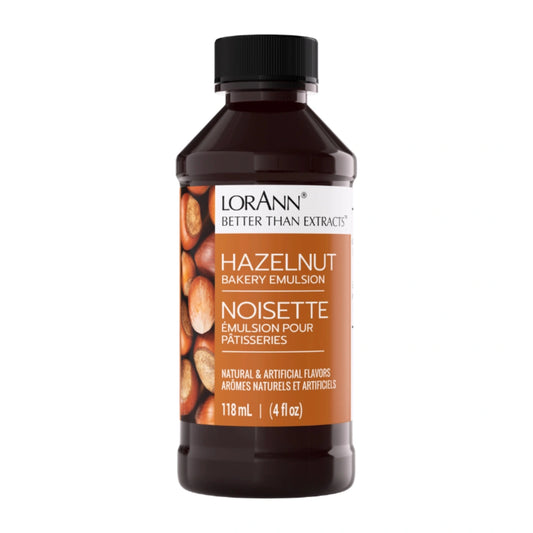 Hazelnut Flavour Bakery Emulsion - Lorann