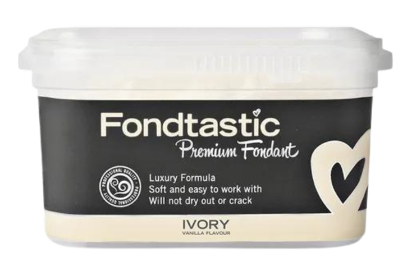Ivory Premium Fondant 250g - Fondtastic