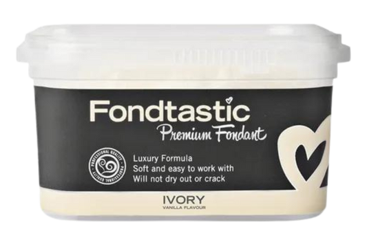 Ivory Premium Fondant 250g - Fondtastic