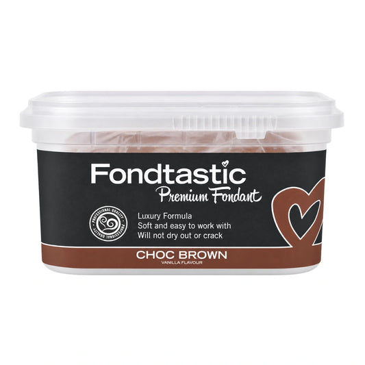 Brown Chocolate Choc - Premium Fondant 250g - Fondtastic