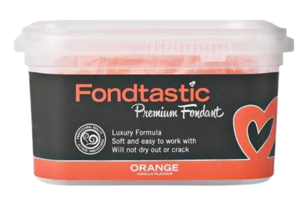 Orange Premium Fondant 250g - Fondtastic