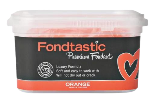 Orange Premium Fondant 250g - Fondtastic