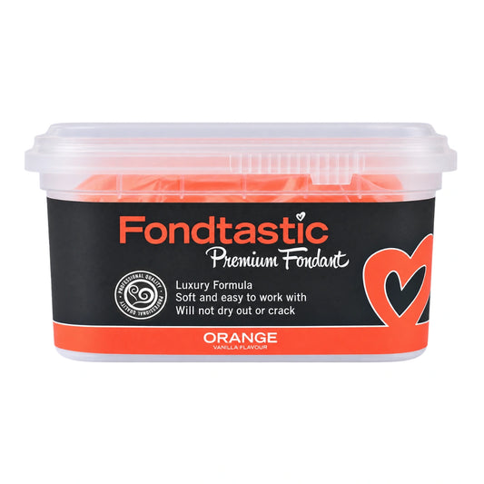 Orange Premium Fondant 250g - Fondtastic