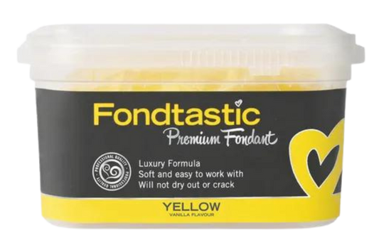 Yellow Premium Fondant 250g - Fondtastic