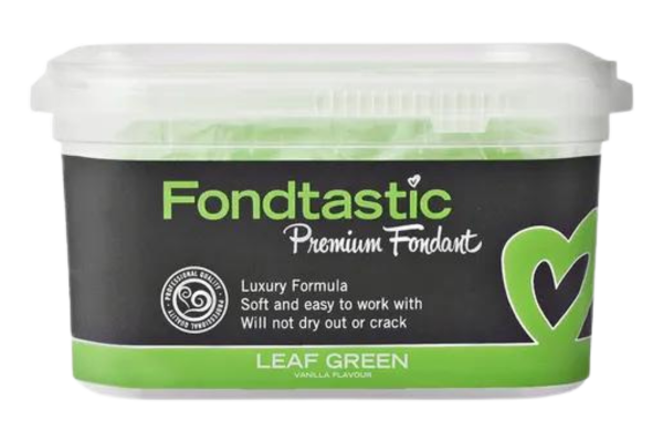 Leaf Green Premium Fondant 250g - Fondtastic
