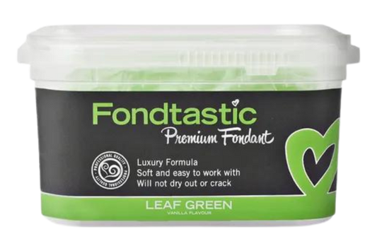Leaf Green Premium Fondant 250g - Fondtastic