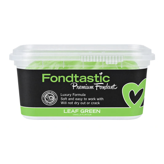 Leaf Green Premium Fondant 250g - Fondtastic