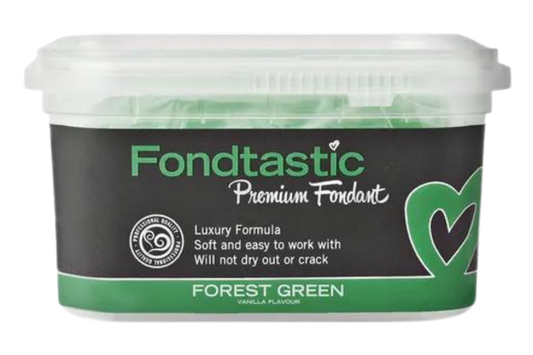 Forest Green Premium Fondant 250g - Fondtastic