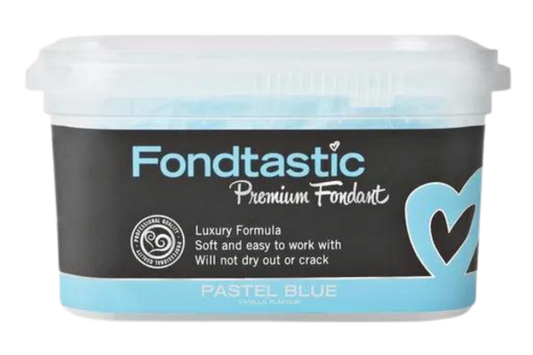 Pastel Blue - Premium Fondant 250g - Fondtastic
