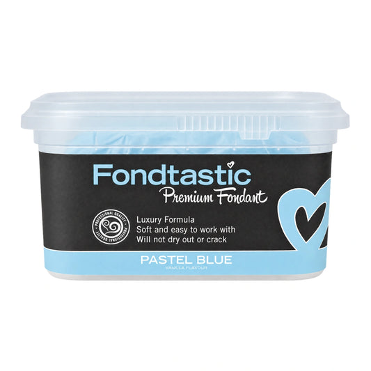 Pastel Blue - Premium Fondant 250g - Fondtastic