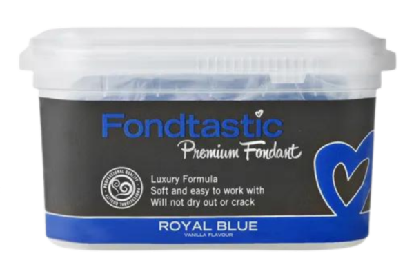 Royal Blue Premium Fondant 250g - Fondtastic