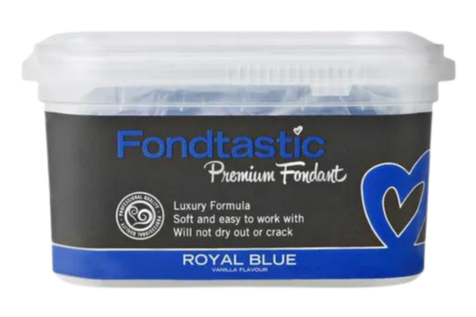 Royal Blue Premium Fondant 250g - Fondtastic