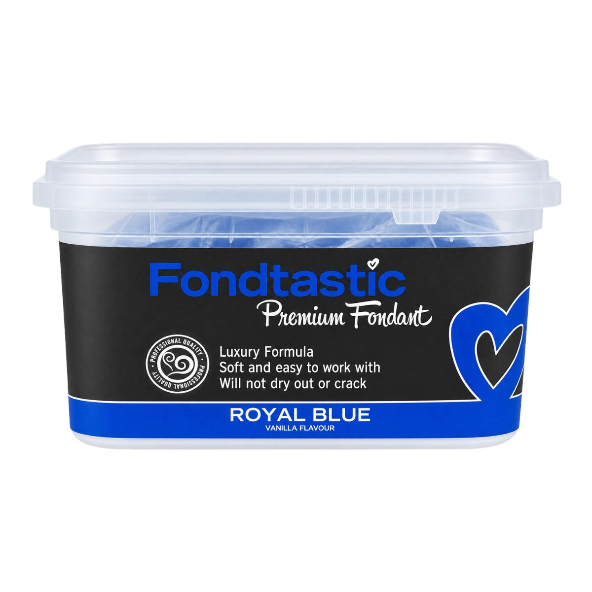 Royal Blue Premium Fondant 250g - Fondtastic