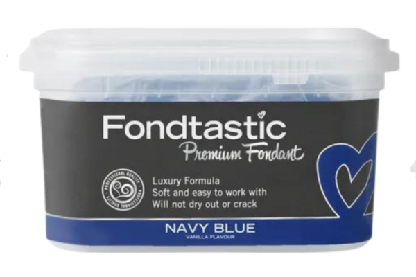 Blue Navy - Premium Fondant 250g - Fondtastic