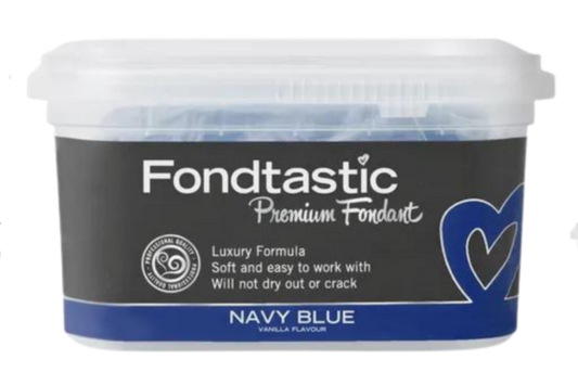 Blue Navy - Premium Fondant 250g - Fondtastic