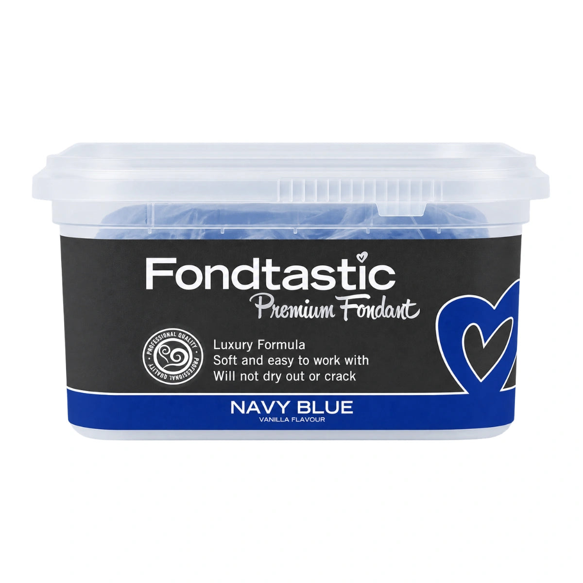 Blue Navy - Premium Fondant 250g - Fondtastic