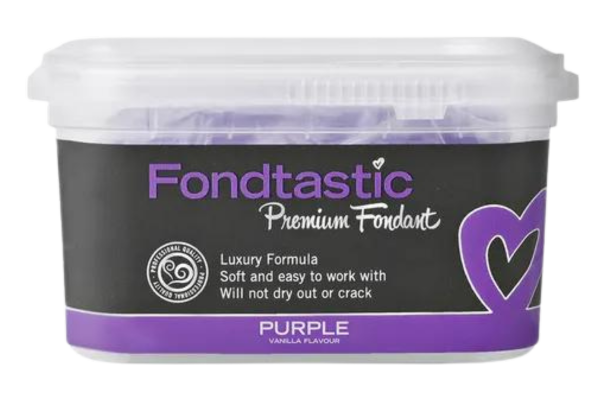 Purple Premium Fondant 250g - Fondtastic