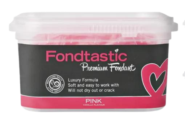 Pink Premium Fondant 250g - Fondtastic
