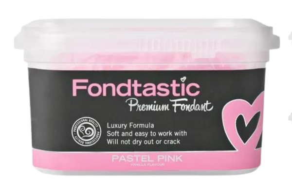 Pastel Pink - Premium Fondant 250g - Fondtastic
