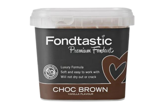 Brown Chocolate Choc - Premium Fondant 1kg - Fondtastic