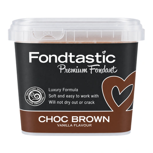 Brown Chocolate Choc - Premium Fondant 1kg - Fondtastic
