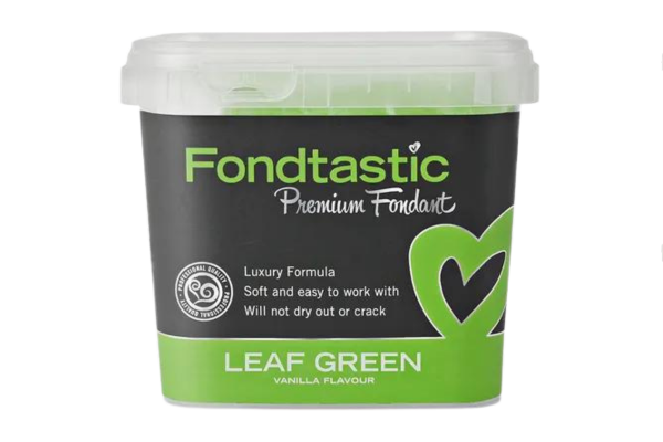 Leaf Green Premium Fondant 1kg - Fondtastic