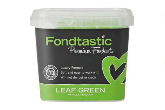Leaf Green Premium Fondant 1kg - Fondtastic