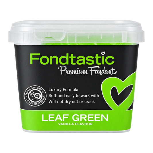 Leaf Green Premium Fondant 1kg - Fondtastic