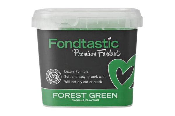 Forest Green Premium Fondant 1kg - Fondtastic