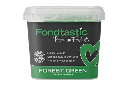 Forest Green Premium Fondant 1kg - Fondtastic