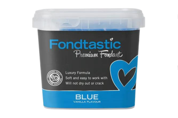 Blue Premium Fondant 1kg - Fondtastic