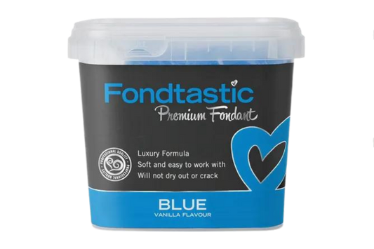 Blue Premium Fondant 1kg - Fondtastic