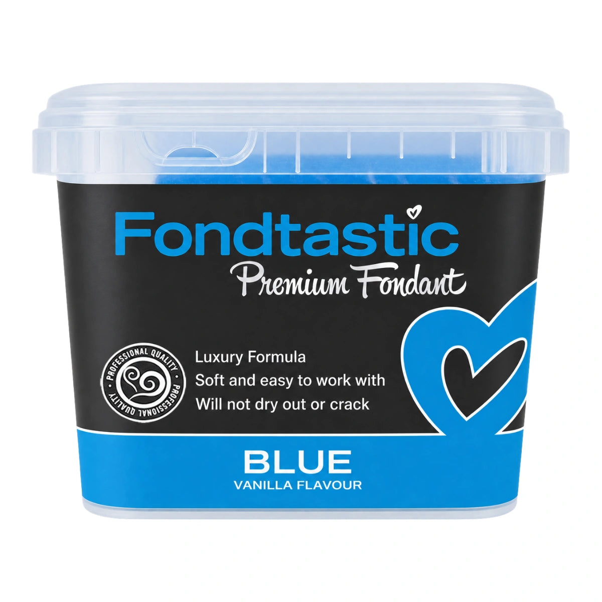 Blue Premium Fondant 1kg - Fondtastic