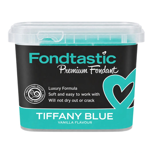 Blue Tiffany - Premium Fondant 1kg - Fondtastic