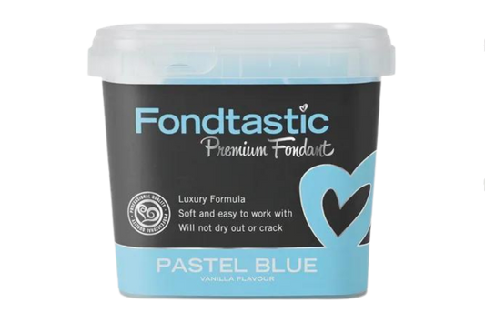 Pastel Blue - Premium Fondant 1kg - Fondtastic