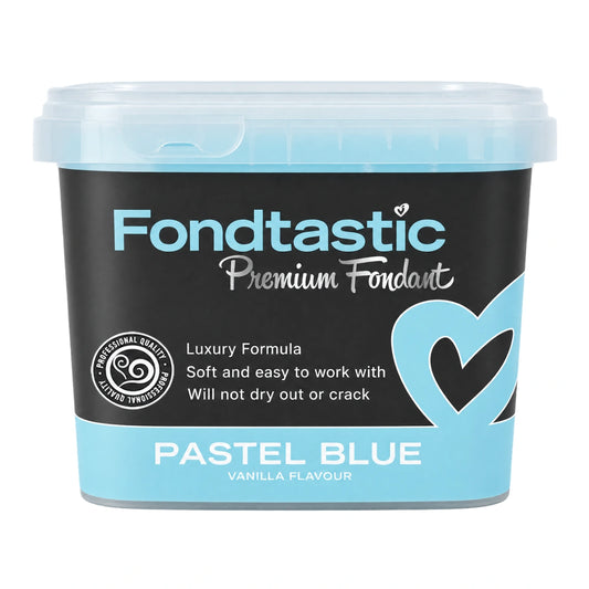 Pastel Blue - Premium Fondant 1kg - Fondtastic
