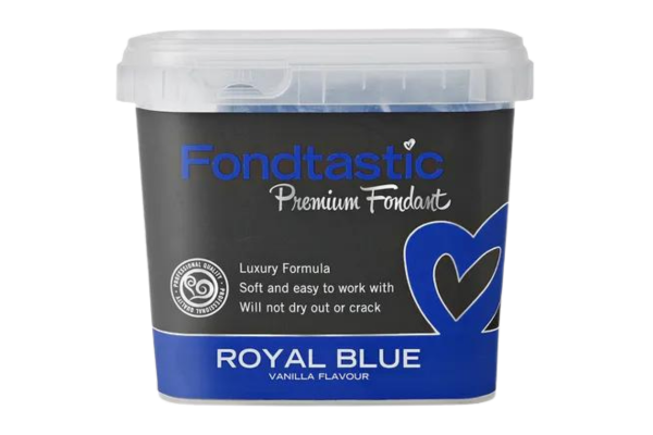 Royal Blue Premium Fondant 1kg - Fondtastic