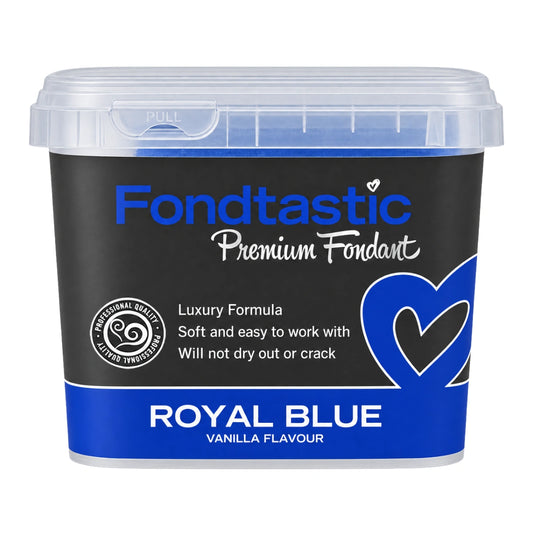 Royal Blue Premium Fondant 1kg - Fondtastic