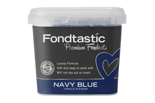 Blue Navy - Premium Fondant 1kg - Fondtastic