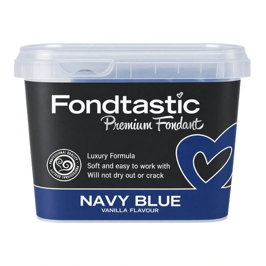 Blue Navy - Premium Fondant 1kg - Fondtastic