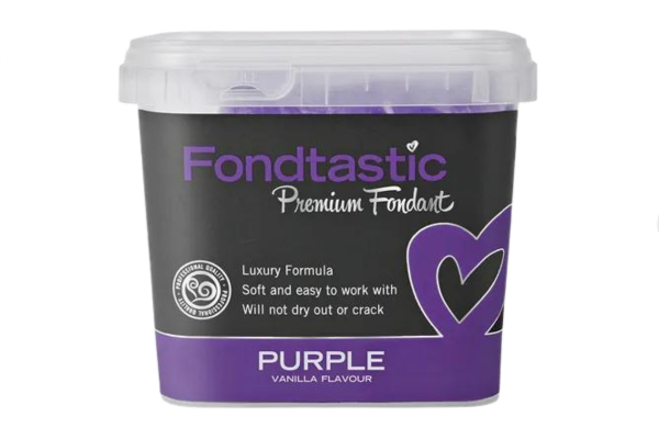 Purple Premium Fondant 1kg - Fondtastic