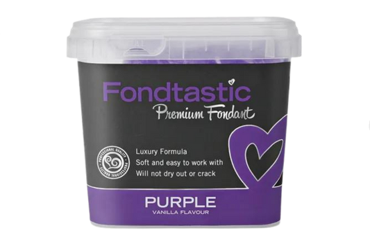 Purple Premium Fondant 1kg - Fondtastic