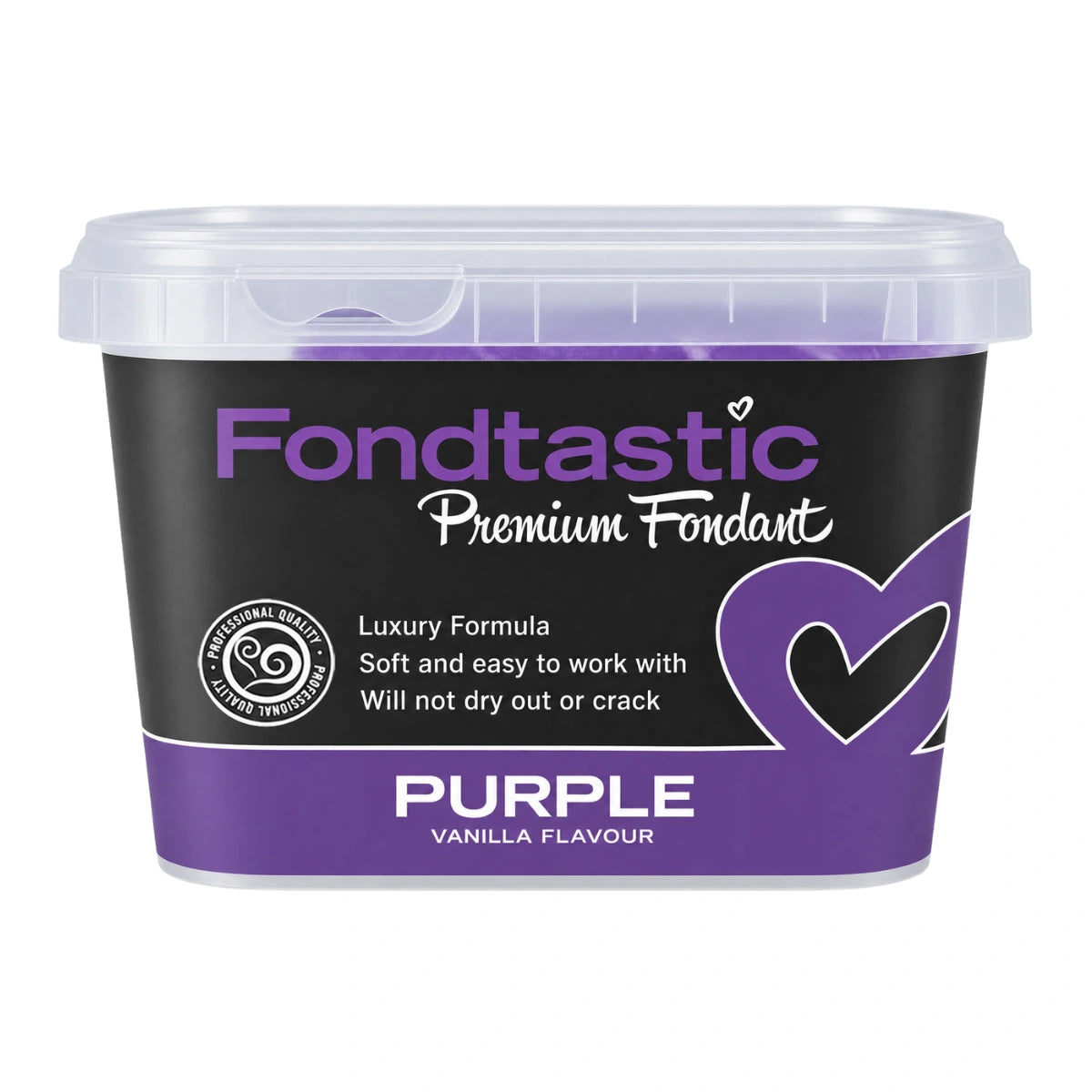 Purple Premium Fondant 1kg - Fondtastic