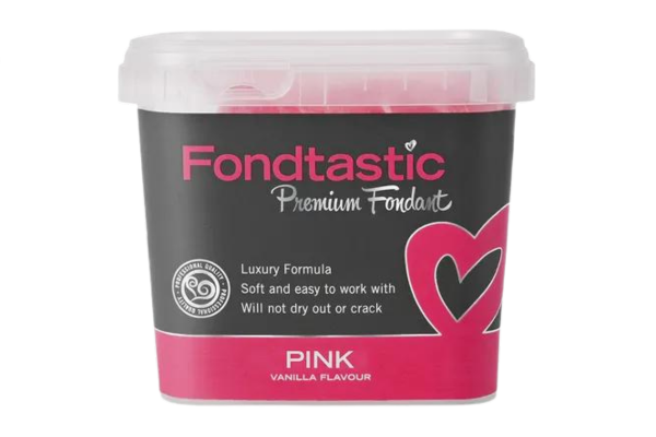 Pink Premium Fondant 1kg - Fondtastic