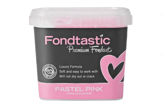 Pastel Pink - Premium Fondant 1kg - Fondtastic