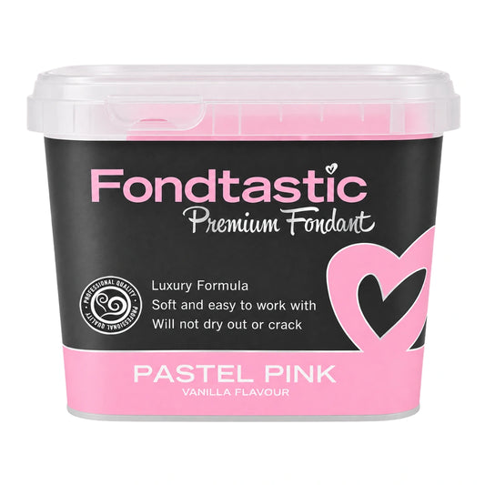 Pastel Pink - Premium Fondant 1kg - Fondtastic