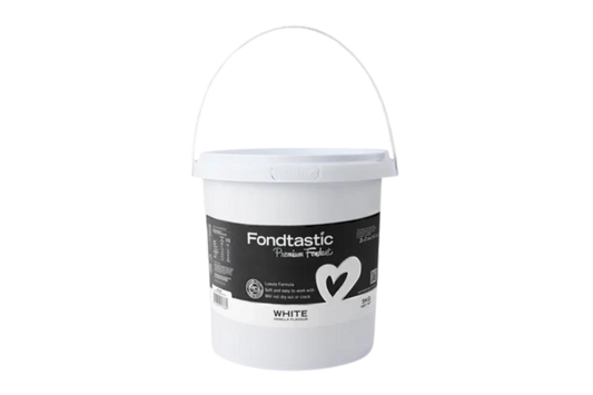 White Premium Fondant 5kg - Fondtastic