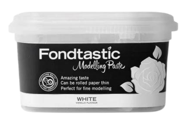 White Modelling Paste 250g - Fondtastic