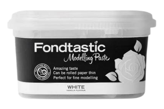 White Modelling Paste 250g - Fondtastic