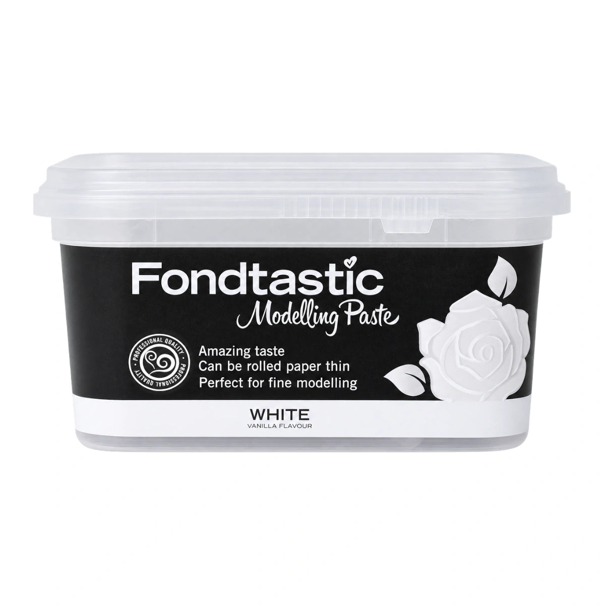 White Modelling Paste 250g - Fondtastic